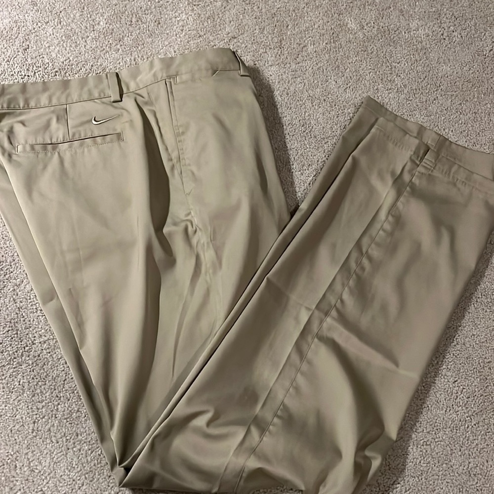 Nike Golf Pants, 36x34 Khaki